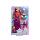 Bambola DISNEY FROZEN Anna con lupacchiotto e accessori