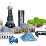 Blocchi luminosi Paris