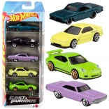 Hot Wheels Fast & Furious – set di 5 macchinine in metallo