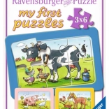 Puzzle 3x6 animaletti RAVENSBURGER
