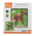 VIGA cubi infilabili – animali domestici (9 cubi)