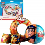 Set da nuoto PAW PATROL – ciambella, braccioli e palla da spiaggia