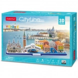 Puzzle 3D panorama Venezia - 126 pezzi