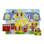 Puzzle sonoro in legno casa MELISSA & DOUG