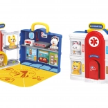 Ospedale portatile per animali con effetti