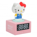Sveglia da tavolo luminosa Hello Kitty con proiezione