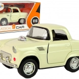 Auto classico di metallo con porte apribili e suono