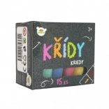 Gessetti colorati per marciapiede in scatola, 15 pz