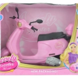 Scooter di plastica per bambole