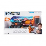 x-shot skins griefer thrasher – pistola a dardi in gommapiuma, 12 dardi
