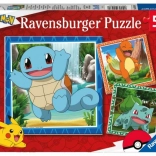 Puzzle Ravensburger Pokémon 3x49 pezzi