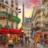 Puzzle ANATOLIAN Caffetteria alla Torre Eiffel 1500 pezzi
