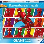 Ravensburger Puzzle Spider-Man Inseguendo i criminali 125 pezzi