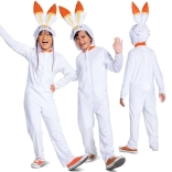 Costume per bambini POKEMON Scorbunny kigurumi 126–136 cm (7–8 anni)