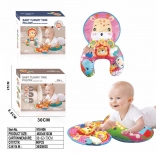 Cuscinetto sensoriale per i più piccoli giraffa con pendenti removibili