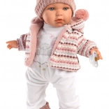 Bambola piangente realistica Julia 42 cm