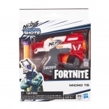 Nerf MicroShots Fortnite Doggo – mini blaster per dardi in foam