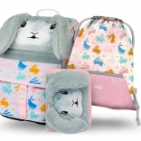 Set scolastico BAAGL Zippy Bunny – cartella, astuccio e sacca