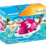 Playmobil Family Fun Isola Galleggiante da Arrampicata