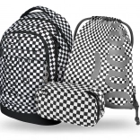 Baagl Set 3 Scuola Skate Max: Zaino, Astuccio e Sacca