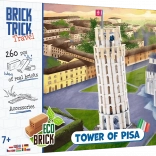 Set di costruzione in mattoni BRICK TRICK Travel – Torre Pendente di Pisa (260 pezzi)