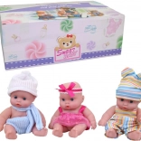 Bambola con vestito 17 cm