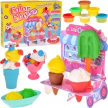 Set creativo di arti con pompetta, pennarelli e stencil