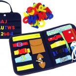 Tavola manipolativa sensoriale per bambini