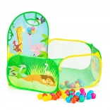 Tenda per bambini con palline e canestro IPLAY