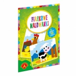 Quadri di sabbia Mucca, Pollo