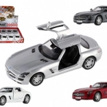 Modello auto Mercedes-Benz SLS AMG 13cm a retrocarica