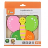 Puzzle mini in legno farfalla per bambini di Viga