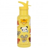 Bottiglia in acciaio inossidabile Amici Animali 500 ml di A Little Lovely Company