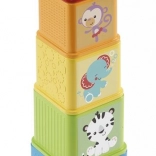 Torre colorata impilabile Fisher-Price
