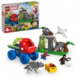 Set LEGO MARVEL SPIDEY – Missione di salvataggio della squadra con fuoristrada dino