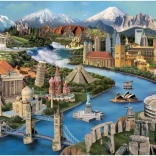 Puzzle ANATOLIAN Meraviglie del mondo 2000 pezzi