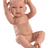 Llorens New Born bambina – bambola realistica neonato, corpo interamente in vinile 40 cm