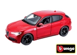 Bburago 1:24 Alfa Romeo Stelvio rosso 18-21086R
