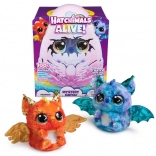 Hatchimals draghetto interattivo che si schiude con nebbia e luci