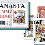 Carte Canasta in scatola di plastica