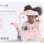 chiosco mobile in legno 3-in-1 pasticceria e gelateria POLARB di VIGA