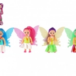 Bambola fata con ali 10 cm – multicolore