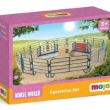 Set equestre MOJO con recinto e ostacoli
