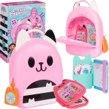 Casa delle Bambole di GABBY set da viaggio con zainetto, telefono e portafoglio