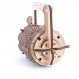 Ugears puzzle 3D lucchetto a combinazione – rompicapo meccanico in legno