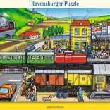 Puzzle Ravensburger Alla stazione 41 pezzi