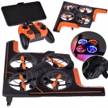 Drone divertente con fotocamera e illuminazione