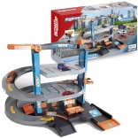 Grande set da garage City Flex con parcheggio e 5 auto cittadine Majorette
