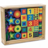 Grandi perline da infilare per bambini