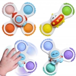 Woopie set di spinner per bambini - Razzo, Alieno, Ufo